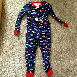 Hot wheels long sleeved pjs